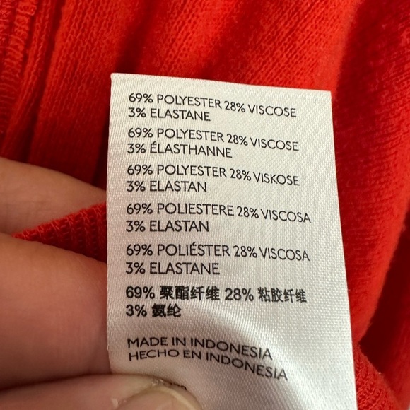 Urban Outfitters Red Farley Button Up Top Cropped Cardigan Sz S - Picture 10 of 11